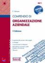 SALICONE C., Compendio di organizzazione aziendale