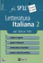 ALPHA TEST, Letteratura italiana 2 dal 500 al 700