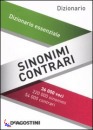 CONTI DECIO, Mini dizionario sinonimi e contrari