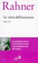 RAHNER, La virt dell