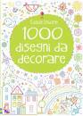 USBORNE, 1000 disegni da decorare