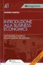 MARTELLI ANTONIO, introduzione alla business economics