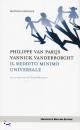 VAN PARIJS PHILIPPE, Il Reddito minimo universale