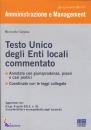 CARPINO RICCARDO, Testo unico degli Enti Locali commentato