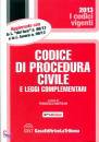 BARTOLINI FRANCESCO, Codice di procedura leggi complementari
