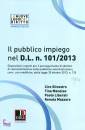 immagine di Il pubblico impiego nel D.L. n.101 2013