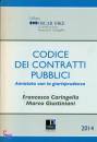 CARINGELLA - GIUSTIN, Codice dei contratti pubblici