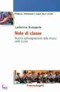 SCOPPOLA LUDOVICA, Note di classe