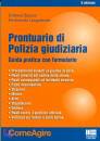 BEZZON - LONGOBARDO, Prontuario di Polizia giudiziaria