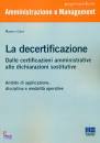 GNES MARCO, La decertificazione