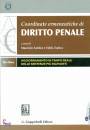 SANTISE - ZUNICA, Coordinate ermeneutiche di Diritto penale