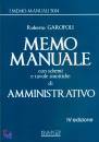 GAROFOLI ROBERTO, Memo manuale di amministrativo