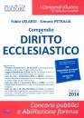 VELARDI - PETRALIA, Compendio di diritto ecclesiastico