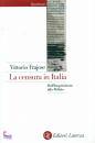 FRAJESE VITTORIO, La censura in italia