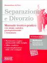 immagine di Separazione e divorzio Manuale teorico-pratico