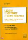 MARINI - GRAZIANO, Lezioni e sentenze di diritto tributario