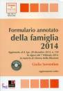 immagine di Formulario annotato della famiglia 2014