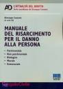 CASSANO GIUSEPPE, Manuale del risarcimento per il danno alla persona