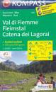 , Carta turistica 1:25.000 n.618 Val di Fiemme