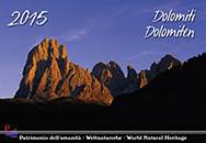 CALENDARIO, Dolomiti 2015  34x24