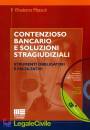 MAZZOLI ELISABETTA, Contenzioso bancario e soluzioni stragiudiziali