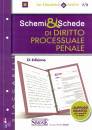 PETRUCCI ROSSANA/ED, SCHEMI E SCHEDE DI DIRITTO PROCESSUALE PENALE