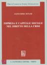 MUNARI ALESSANDRO, Impresa e capitale sociale nel diritto della crisi