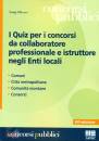 OLIVIERI LUIGI, Quiz per i concorsi da collaboratore professionale