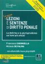 CARINGELLA FRANCESCO, Le nuove lezioni e sentenze diritto penale 2015