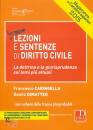 CARINGELLA DIMATTEO, Nuove lezioni e sentenze di diritto civile 2015