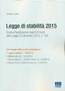 CIVETTA ELISABETTA, Legge di stabilit 2015