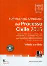 immagine di Formulario annotato del processo civile 2015