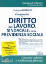 CAINERI MARTA, Compendio di diritto del lavoro sindacale e ......