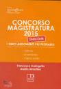 CARINGELLA - DIMATTE, Concorso magistratura 2015