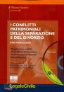 SANTINI MATTEO /ED, Conflitti patrimoniali separazione e divorzio