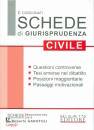 COSCONATI E., Schede di giurisprudenza civile