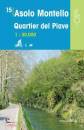 VERTOVEC-GAETANI, Asolo Montello quartier del Piave Guida e mappa