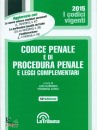 ALIBRANDI - CORSO, Codice penale e procedura penale L. complementari