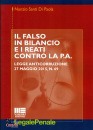 SANTI DI PAOLA, Il falso in bilancio e i reati contro la P.A.