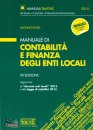 ROSSI ANTONIO, Manuale di contabilit e finanza degli enti locali