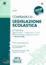 SANGIULIANO ROSANNA, Compendio legislazione scolastica