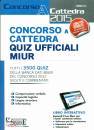 SIMONE, Concorso a cattedra Quiz ufficiali MIUR