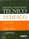 HOEPLI - EDIGEO, Grande dizionario tecnico Tedesco