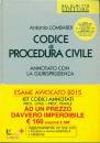 LOMBARDI - DE GIOIA, Codice di procedura civile Codice e penale  Kit