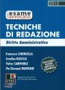 CARINGELLA - RUSCICA, Tecniche di redazione diritto amministrativo