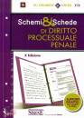 PETRUCCI ROSSANA/ED, SCHEMI E SCHEDE DI DIRITTO PROCESSUALE PENALE