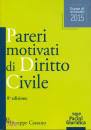 CASSANO GIUSEPPE, Pareri motivati di diritto civile