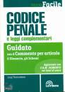 TRAMONTANO LUIGI, Codice penale e leggi complementari guidato