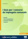 OLIVIERI LUIGI, Impiegato comunale Quiz per i concorsi