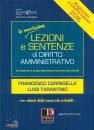 CARINGELLA FRANCESCO, Nuovissime lezioni sentenze diritto amministrativo